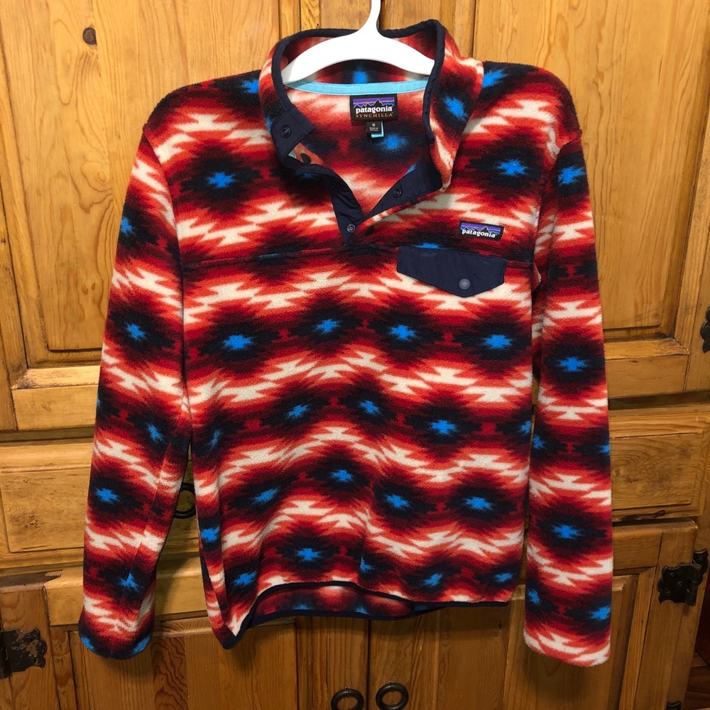 Patagonia quarter zip (button) fleece M